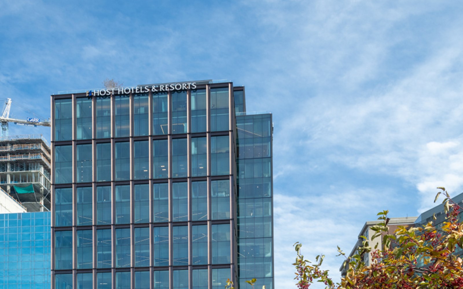 Host's Bethesda office: Exterior View