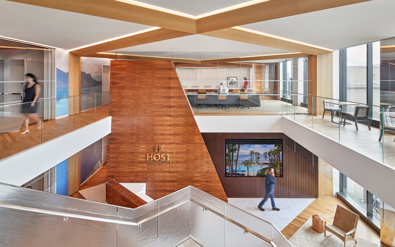 Host's Bethesda office: Lobby