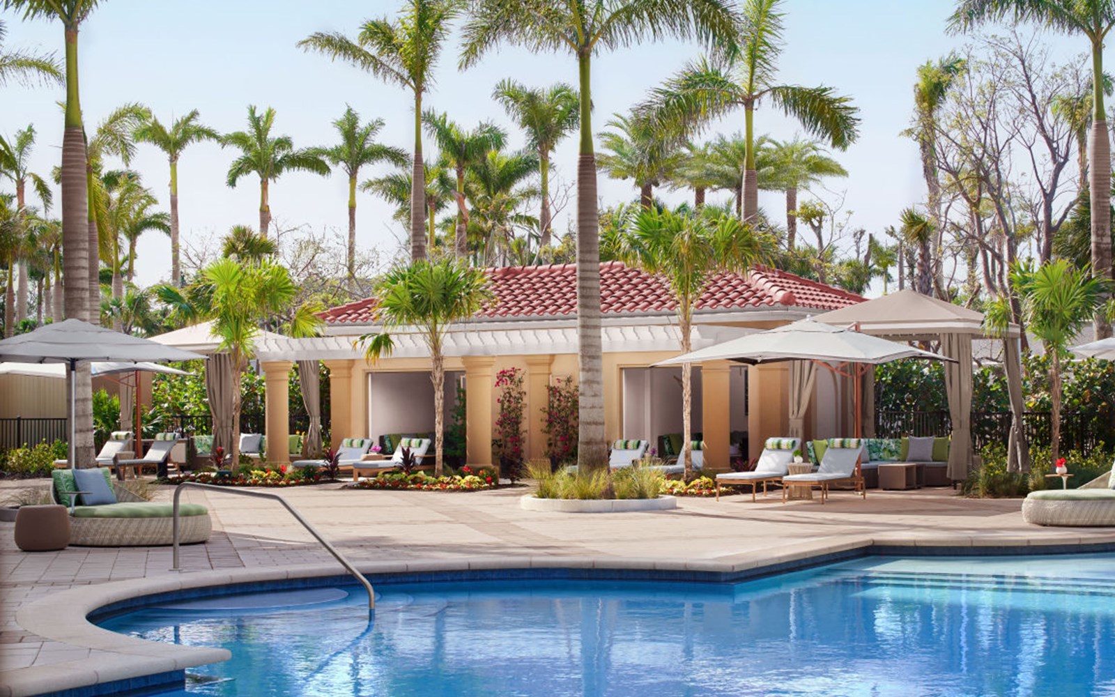 Poolside Bungalows and Cabanas