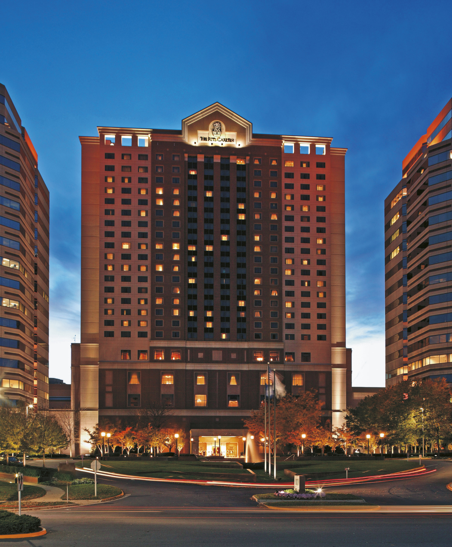 Exterior of building at night"Most Commonly Used" property view